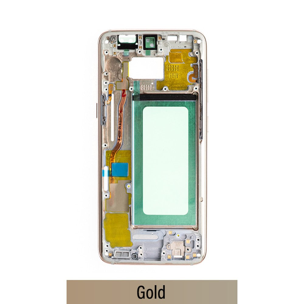 Chassis Mid Frame Cover Replacement Assembly for Samsung Galaxy S8 G950F-Gold Chassis Mid Frame Cover Replacement Assembly for Samsung Galaxy S8 G950F-Gold